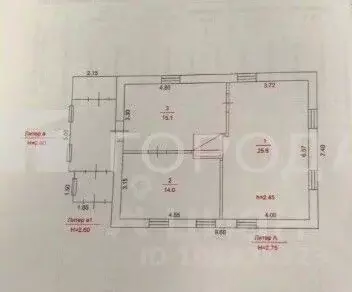Дом в Томская область, Томск пос. Степановка, ул. Юргинская, 31 (55 м) - Фото 2