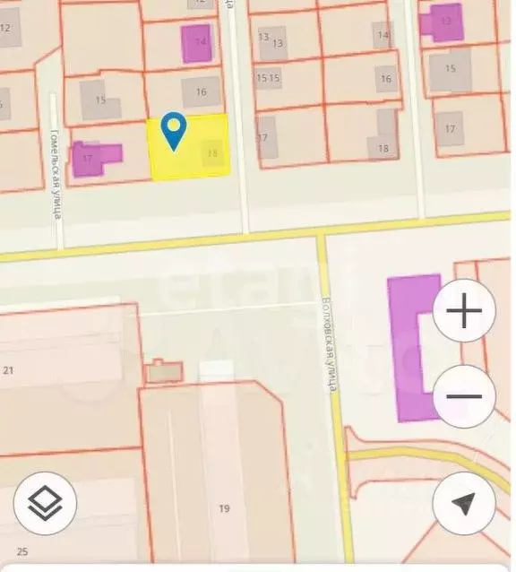 Участок в Новосибирская область, Новосибирск Волховская ул., 18 (6.65 ... - Фото 2