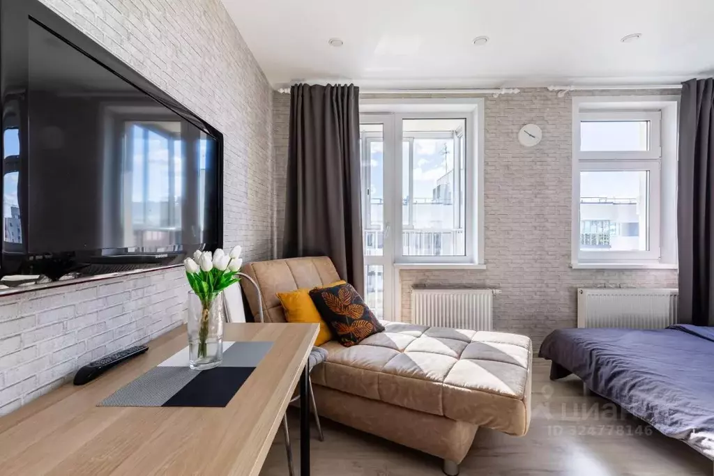 1-к кв. Татарстан, Казань ул. Архитектора Гайнутдинова, 22 (40.0 м) - Фото 1