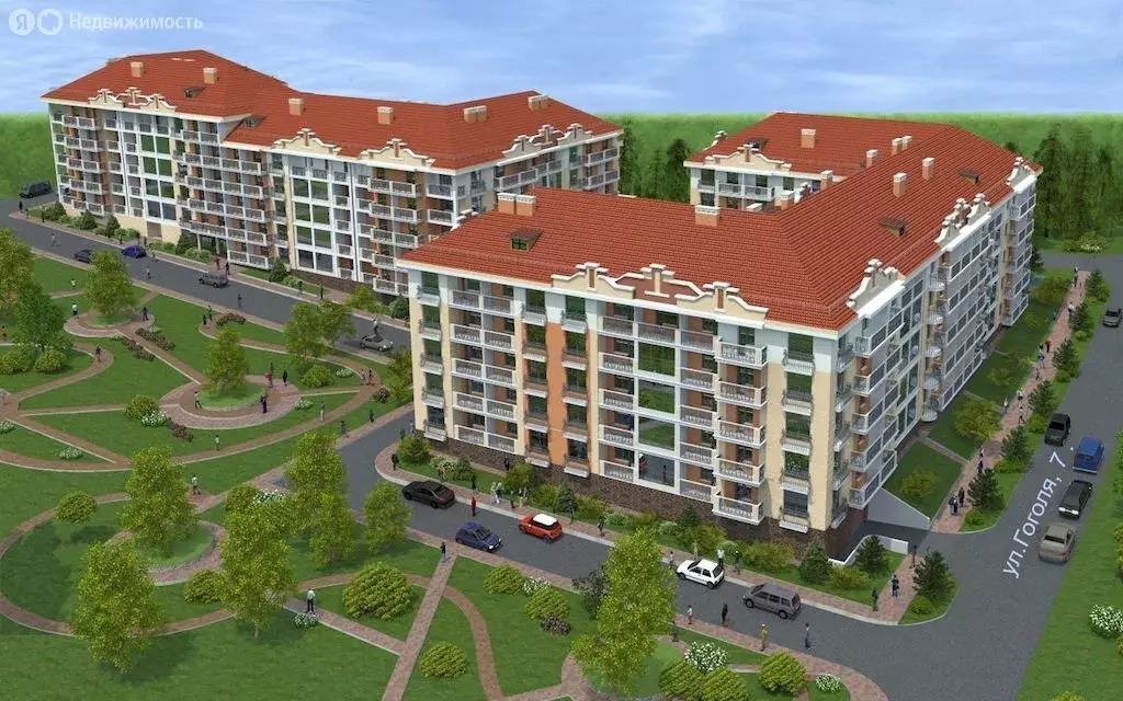 1-комнатная квартира: Геленджик, улица Гоголя, 7к1 (60 м) - Фото 1