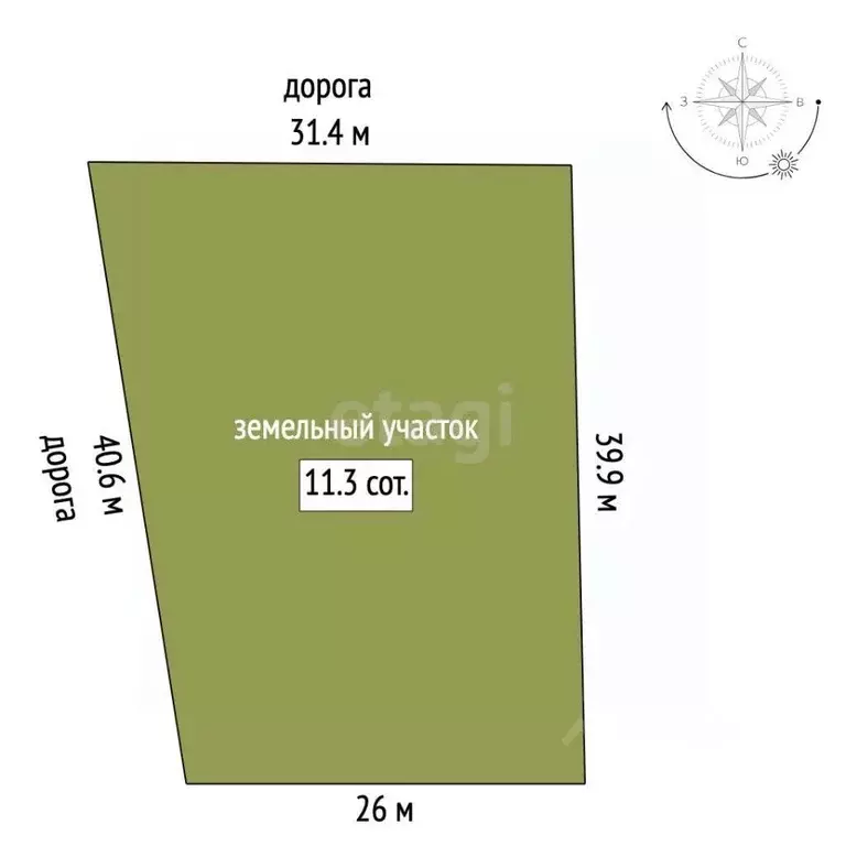 Участок в Крым, Симферопольский район, Трудовское с/пос, Бештерек СТ  ... - Фото 2