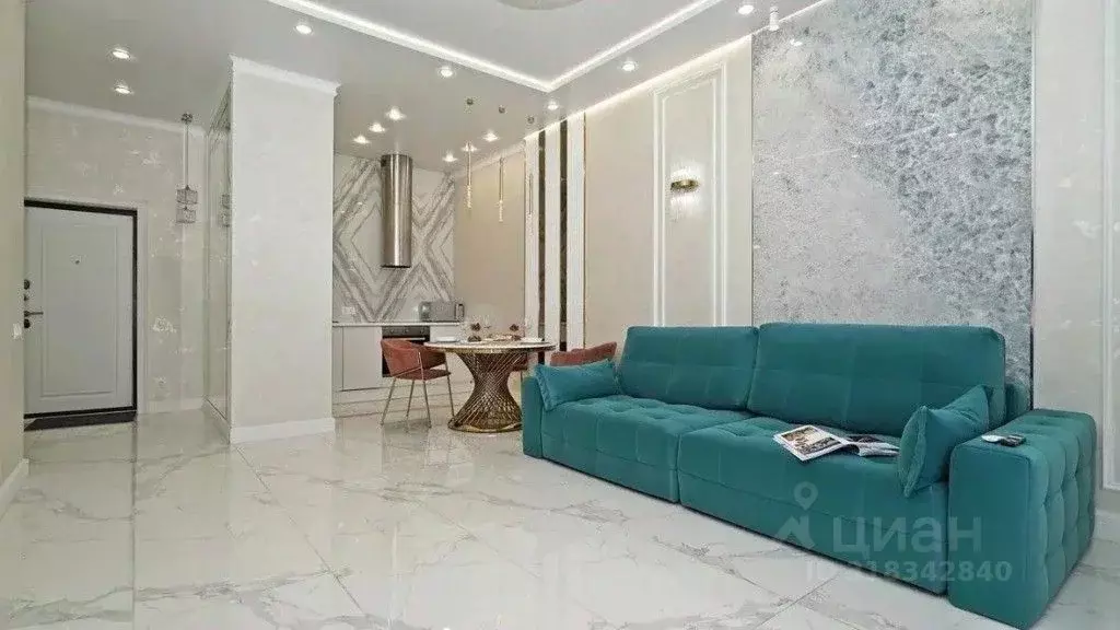 1-к кв. Татарстан, Казань Чистопольская ул., 88 (53.0 м) - Фото 1