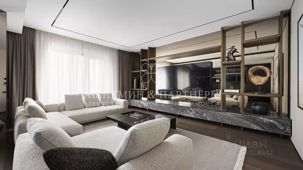 4-к кв. Москва ул. Усачева, 15А (160.0 м) - Фото 1