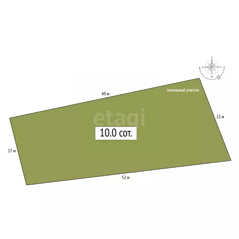 Участок в Алтайский край, Советский район, с. Платово  (10.0 сот.) - Фото 2