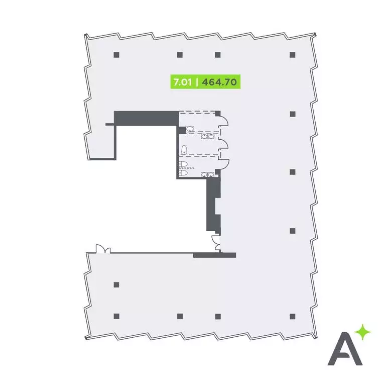 Офис (464.7 м) - Фото 1