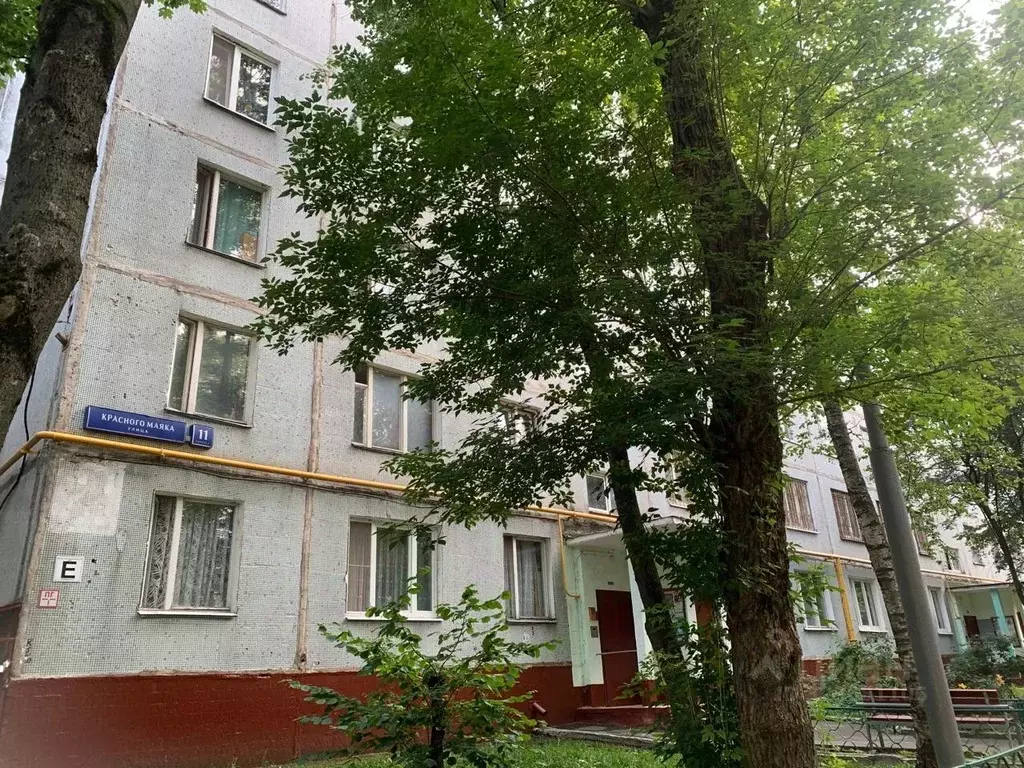 1-к кв. Москва ул. Красного Маяка, 11К1 (32.0 м) - Фото 1