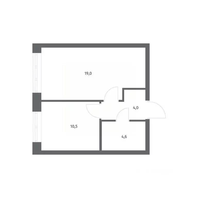 1-к кв. Ленинградская область, Ломоносовский район, Аннинское ... - Фото 1