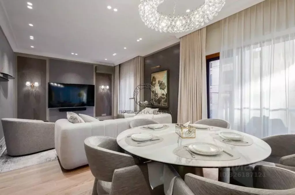 3-к кв. Москва Мосфильмовская ул., 1А (135.0 м) - Фото 1