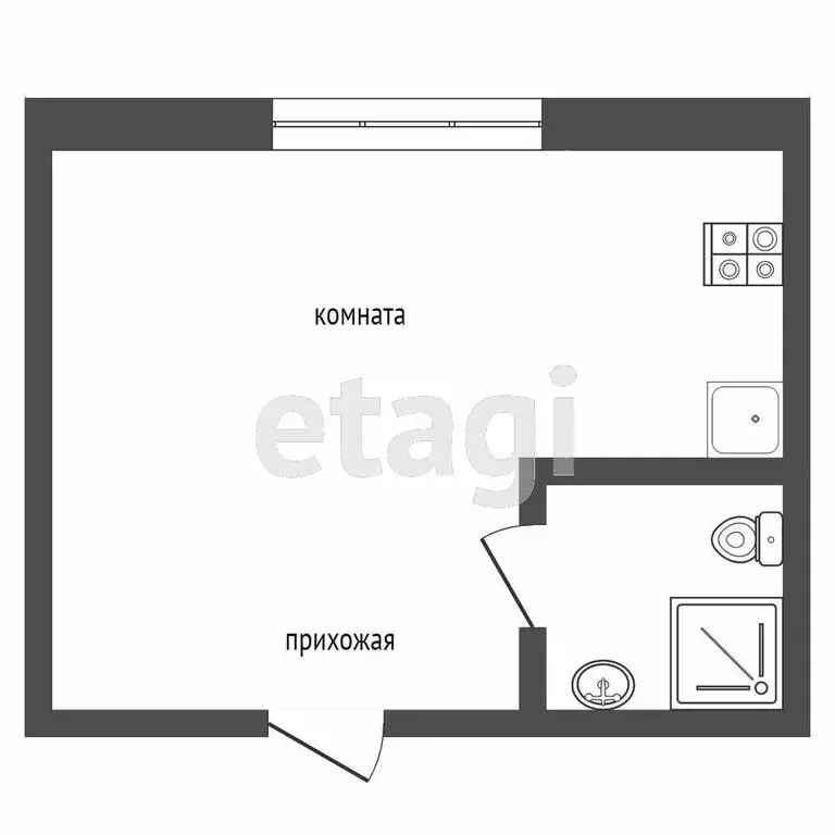 Квартира-студия: Сочи, улица Тимирязева, 29/2 (31 м) - Фото 0