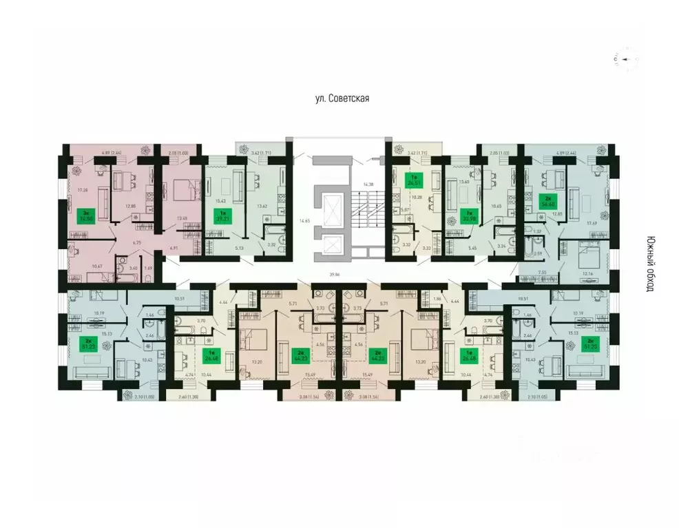 2-к кв. Кировская область, Кирово-Чепецкий район, Федяковское с/пос, ... - Фото 2