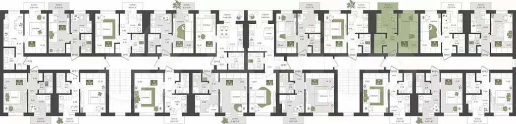 1-к. квартира, 21,4 м, 5/5 эт. - Фото 1