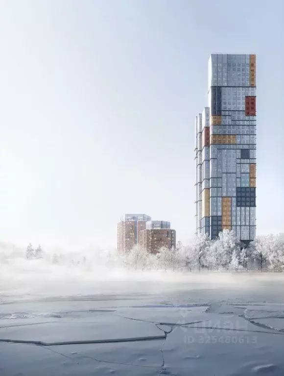 2-к кв. Москва Марк жилой комплекс, к1 (62.9 м) - Фото 2