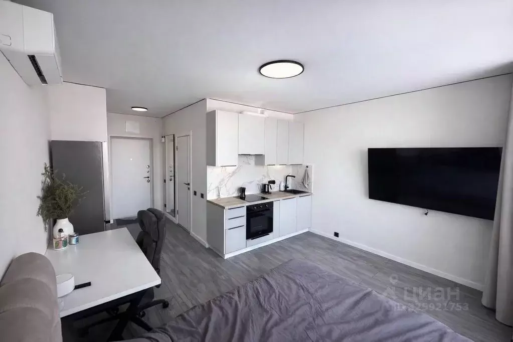 Студия Московская область, Химки Клязьма-Старбеево мкр, Ивакино кв-л, ... - Фото 2