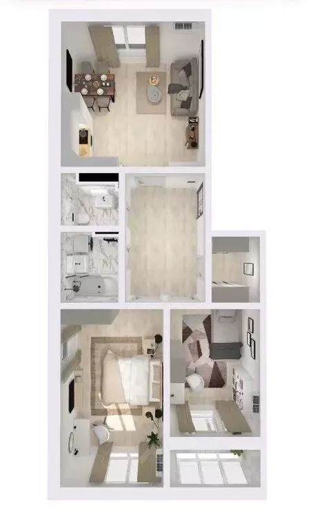 3-к кв. Карелия, Петрозаводск Перевалка-2 тер., Университетский ... - Фото 0