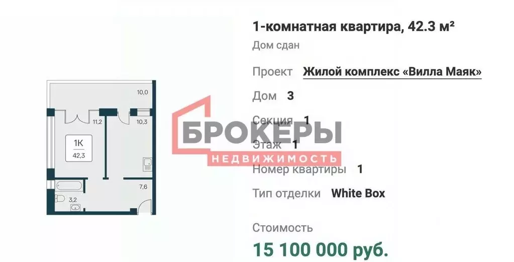1-к кв. Крым, Алупка Ялта городской округ, ш. Севастопольское, 6 (42.3 ... - Фото 1