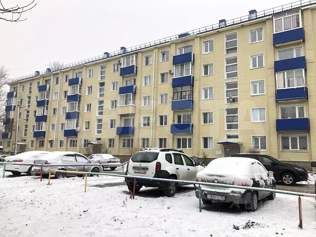 1-к кв. Омская область, Омск пос. Амурский, ул. Багратиона, 1 (31.0 м) - Фото 0