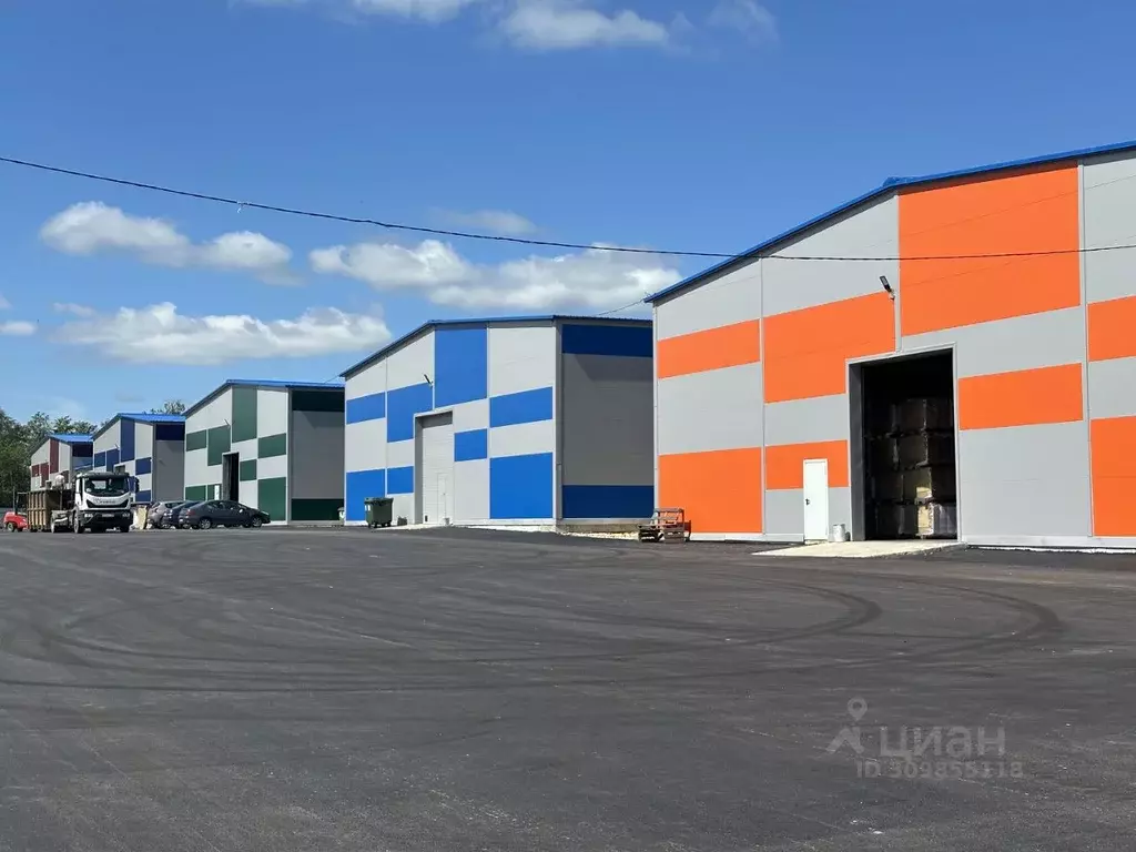 Склад в Ленинградская область, Гатчинский район, Вайялово промышленная ... - Фото 1