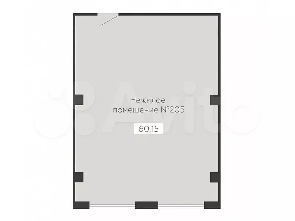 Продам помещение свободного назначения, 60.15 м - Фото 0