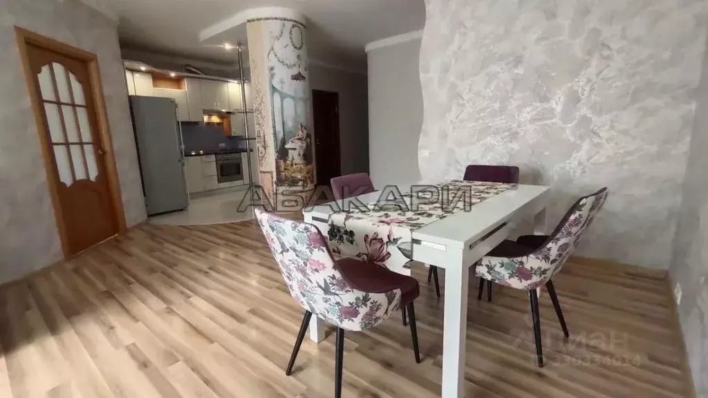 3-к кв. Красноярский край, Красноярск ул. Авиаторов, 29 (79.0 м) - Фото 1