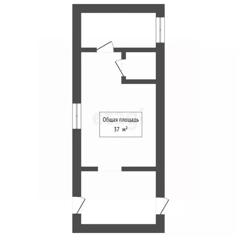 Дом в Новосибирская область, Новосибирск 3-я Воинская ул., 1 (37 м) - Фото 2