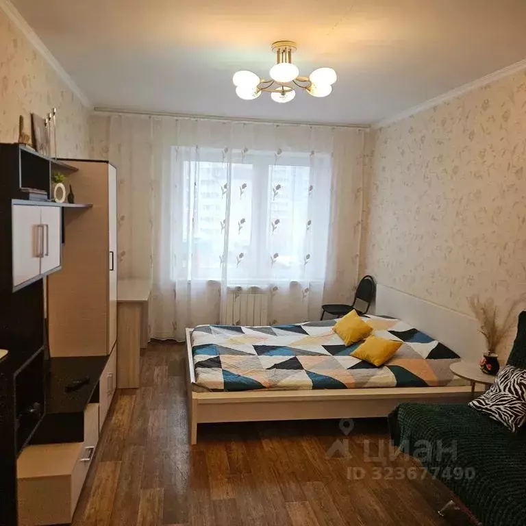 1-к кв. Чувашия, Чебоксары ул. Пирогова, 1к2 (45.0 м) - Фото 1