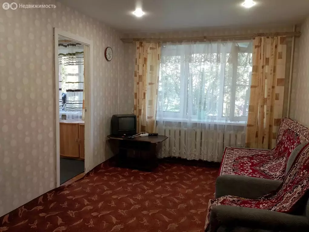 2-комнатная квартира: Глебовский, Октябрьская улица, 59 (42.8 м) - Фото 0
