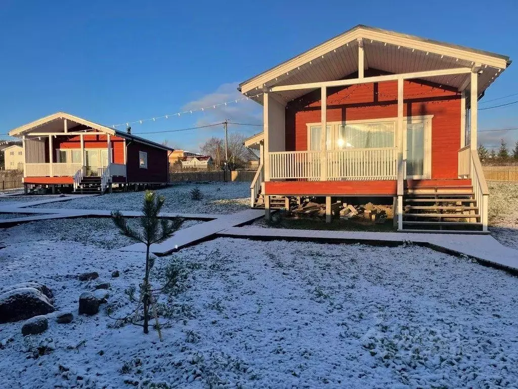 Дом в Ленинградская область, Ломоносовский район, Виллозское городское ... - Фото 1