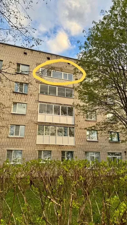 Комната 22 м в 1-к., 5/5 эт. - Фото 1