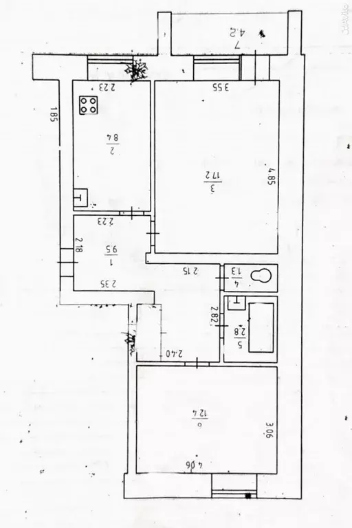 Продаётся 2-к квартира, 51.6 м - Фото 0