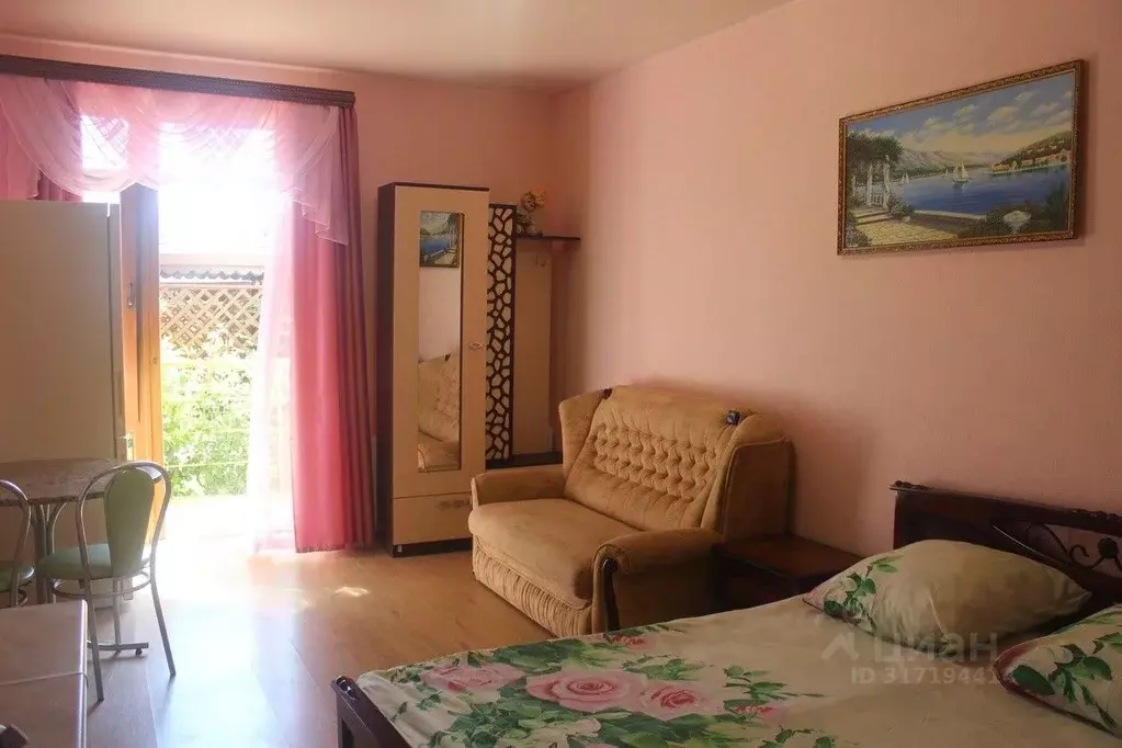 Комната Крым, Феодосия городской округ, Курортное пгт ул. Науки, 1Л ... - Фото 1