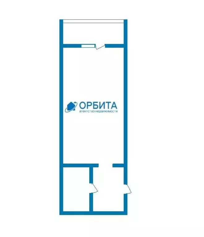 1-комнатная квартира: Верховино, улица 60 лет Октября, 3 (34.9 м) - Фото 1