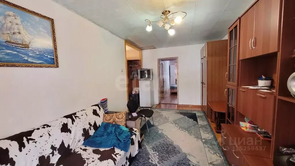 2-к кв. Архангельская область, Вычегодский рп ул. Ленина, 58 (44.0 м) - Фото 1