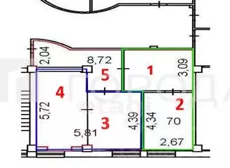 Офис в Новосибирская область, Новосибирск ул. Орджоникидзе, 40 (63 м) - Фото 1