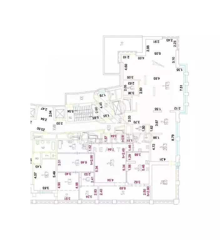 4-к кв. Москва Авиационная ул., 79К1 (170.0 м) - Фото 1