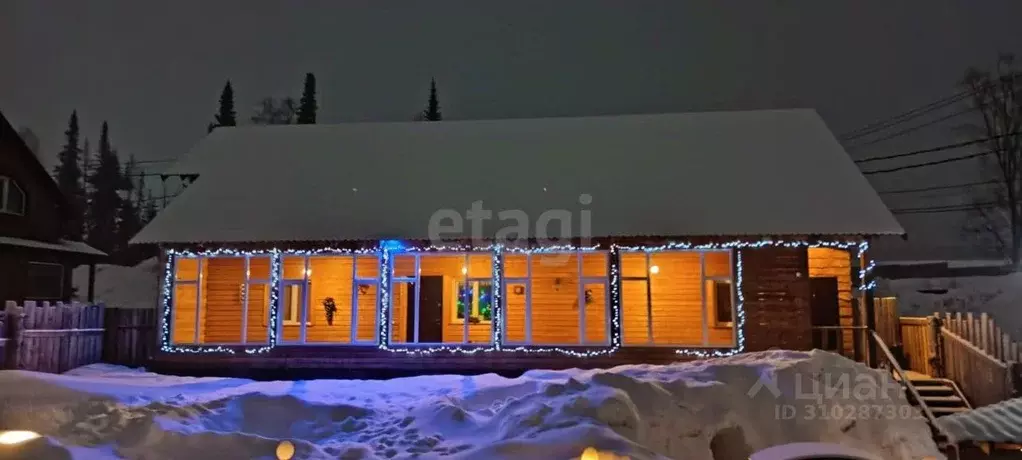 Коттедж в Кемеровская область, Таштагольский район, Шерегешское ... - Фото 0