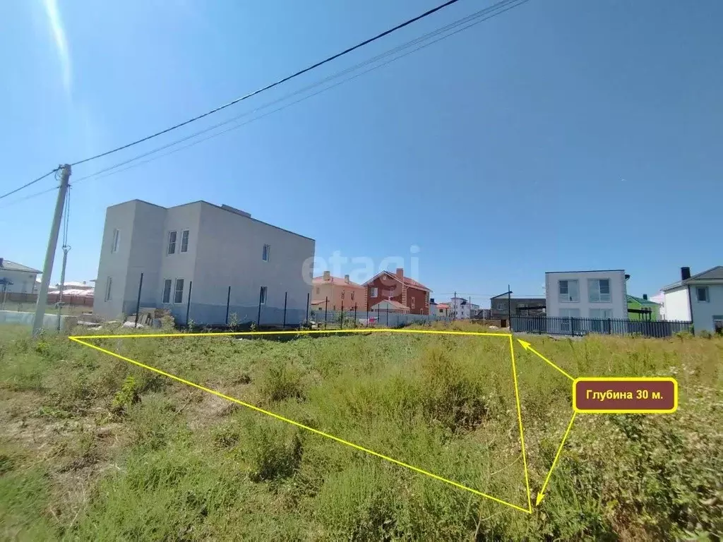 Участок в Краснодарский край, Анапа муниципальный округ, с. Витязево ... - Фото 2