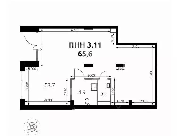 Помещение свободного назначения в Московская область, Химки ул. 1-я ... - Фото 2