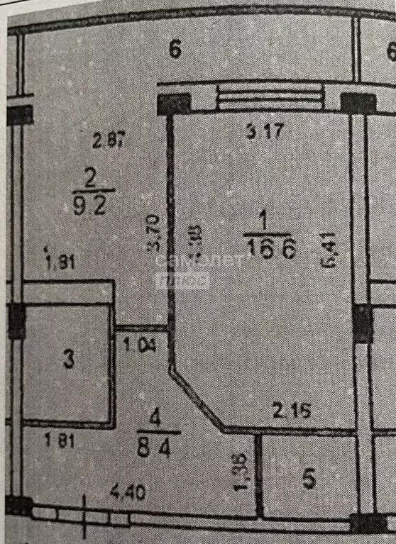 1-к кв. Московская область, Лыткарино Колхозная ул., 6к3 (40.0 м) - Фото 2