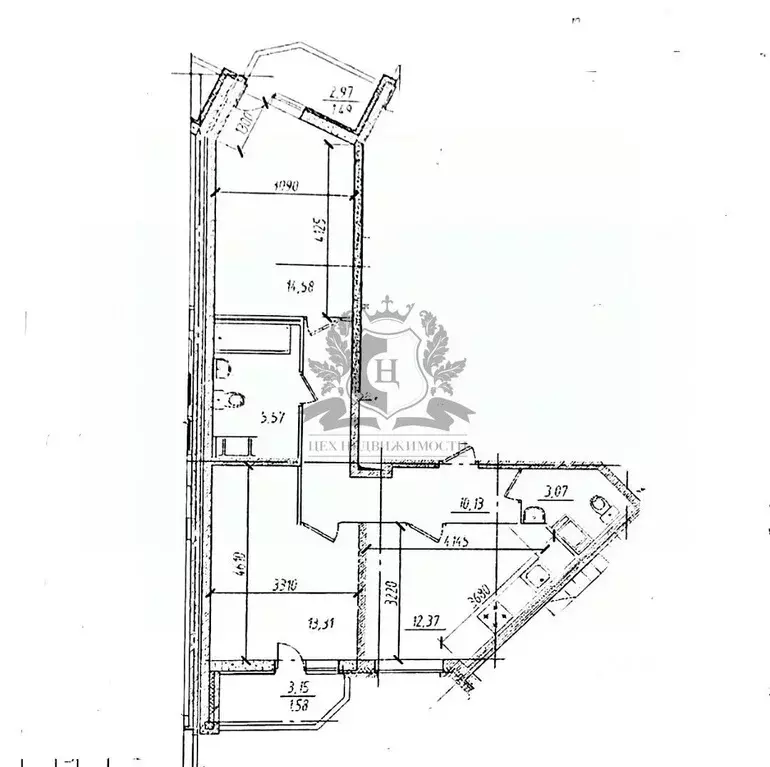 2-к кв. Ленинградская область, Всеволожск ш. Дорога Жизни, 7к3 (59.4 ... - Фото 1