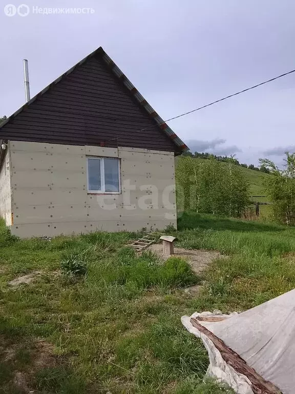 Дом в село Усть-Кокса, Строительная улица (37.3 м) - Фото 1