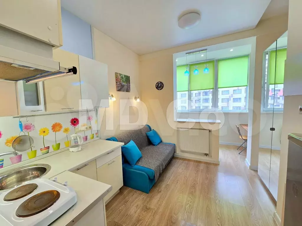 Квартира-студия, 25 м, 11/22 эт. - Фото 1