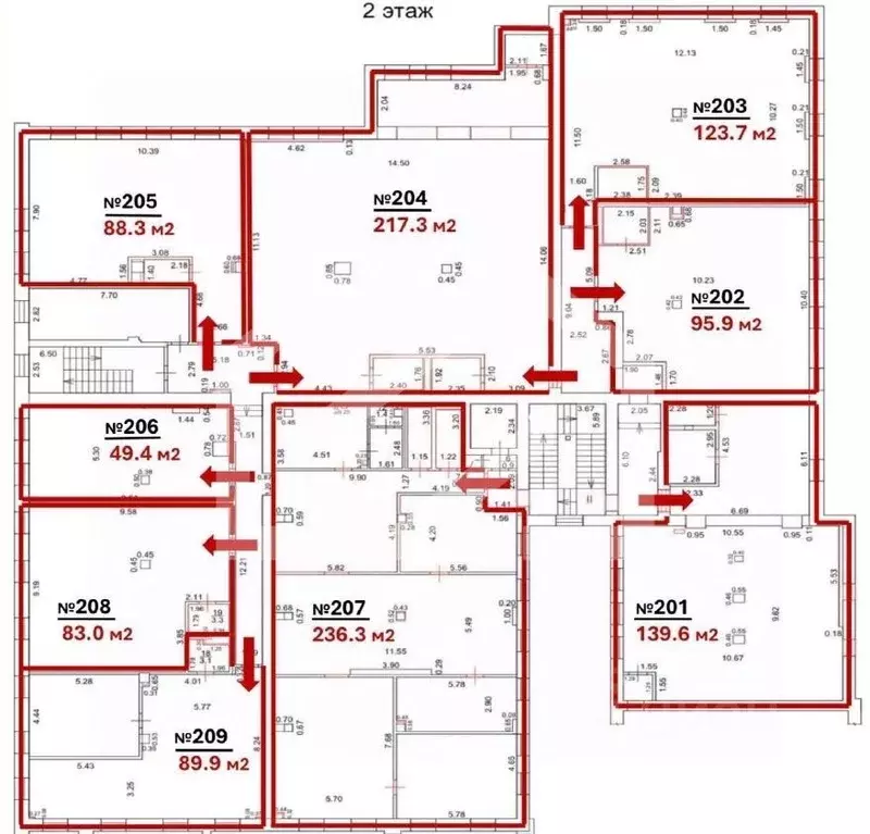 Помещение свободного назначения в Москва Колодезный пер., 3С25 (140 м) - Фото 2