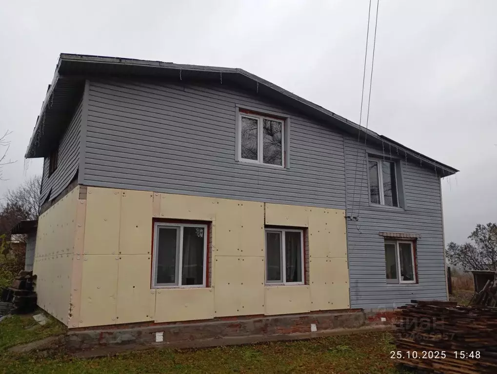 Дом в Пермский край, Пермский муниципальный округ, д. Заполье ул. ... - Фото 1