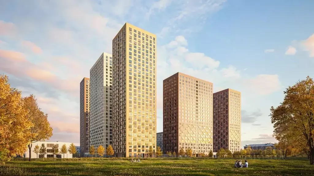 Студия Москва Барклая 6 жилой комплекс, к8 (30.0 м) - Фото 0