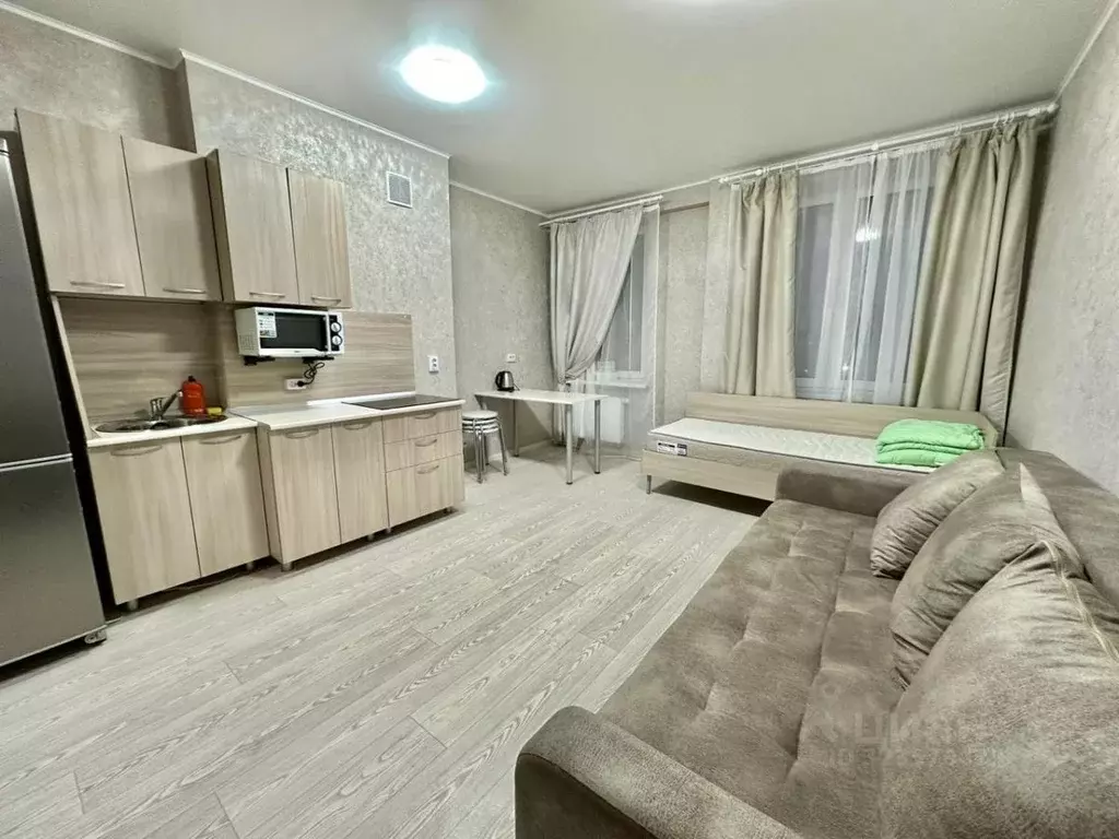 1-к кв. Татарстан, Нижнекамск ул. Рифката Гайнуллина, 5 (37.0 м) - Фото 1