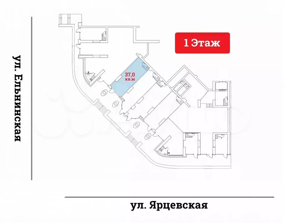 Продажа Торгового Помещения - 37,0 м - Фото 0