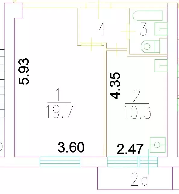 1-к кв. Москва ул. Удальцова, 65Б (35.3 м) - Фото 1