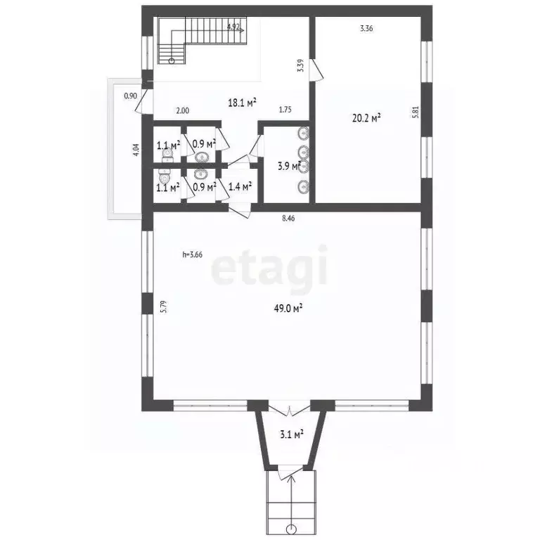 Помещение свободного назначения в Ростовская область, Ростов-на-Дону ... - Фото 2