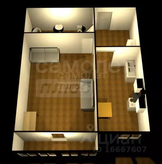 1-к кв. Оренбургская область, Оренбургский район, пос. Пригородный ... - Фото 2