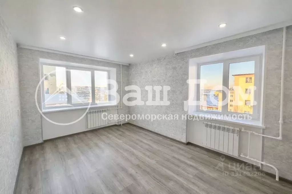 1-к кв. Мурманская область, Североморск Пионерская ул., 24 (31.0 м) - Фото 1